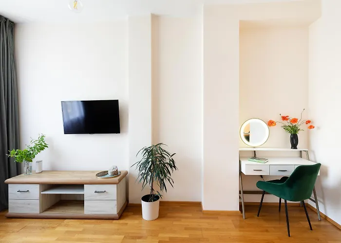 One Bedroom Sunny Tallinn Street Apartment With Parking